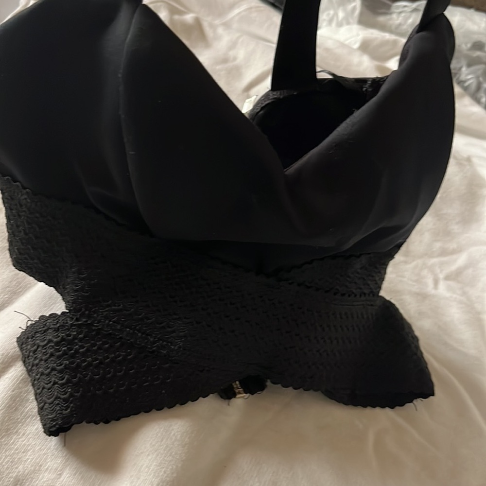 #111.  Sexy black Top,A’gaci,Beatiful  size:S